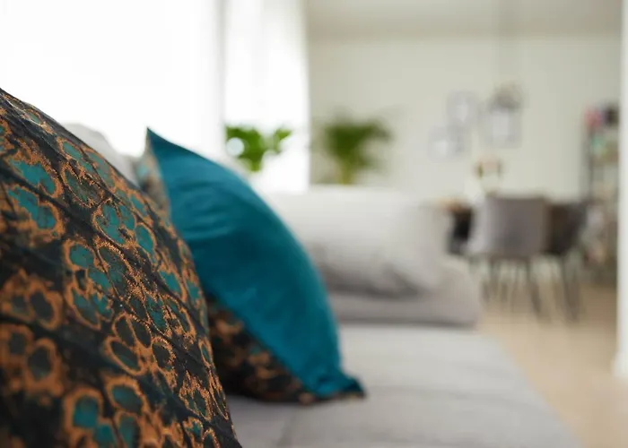 Design Apartment Parkplatz - Balkon - Netflix - 6 Pers
